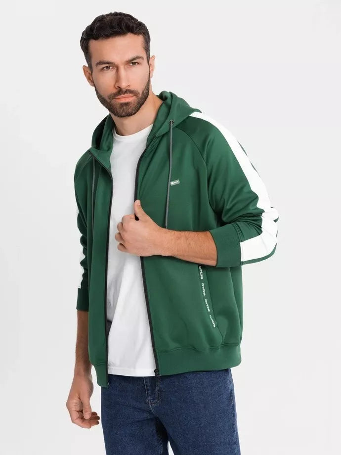 Men's green sweater Dan