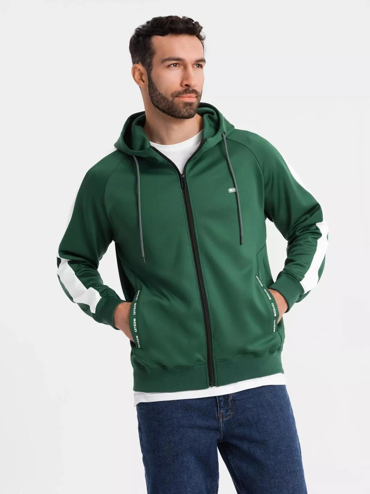 Men's green sweater Dan