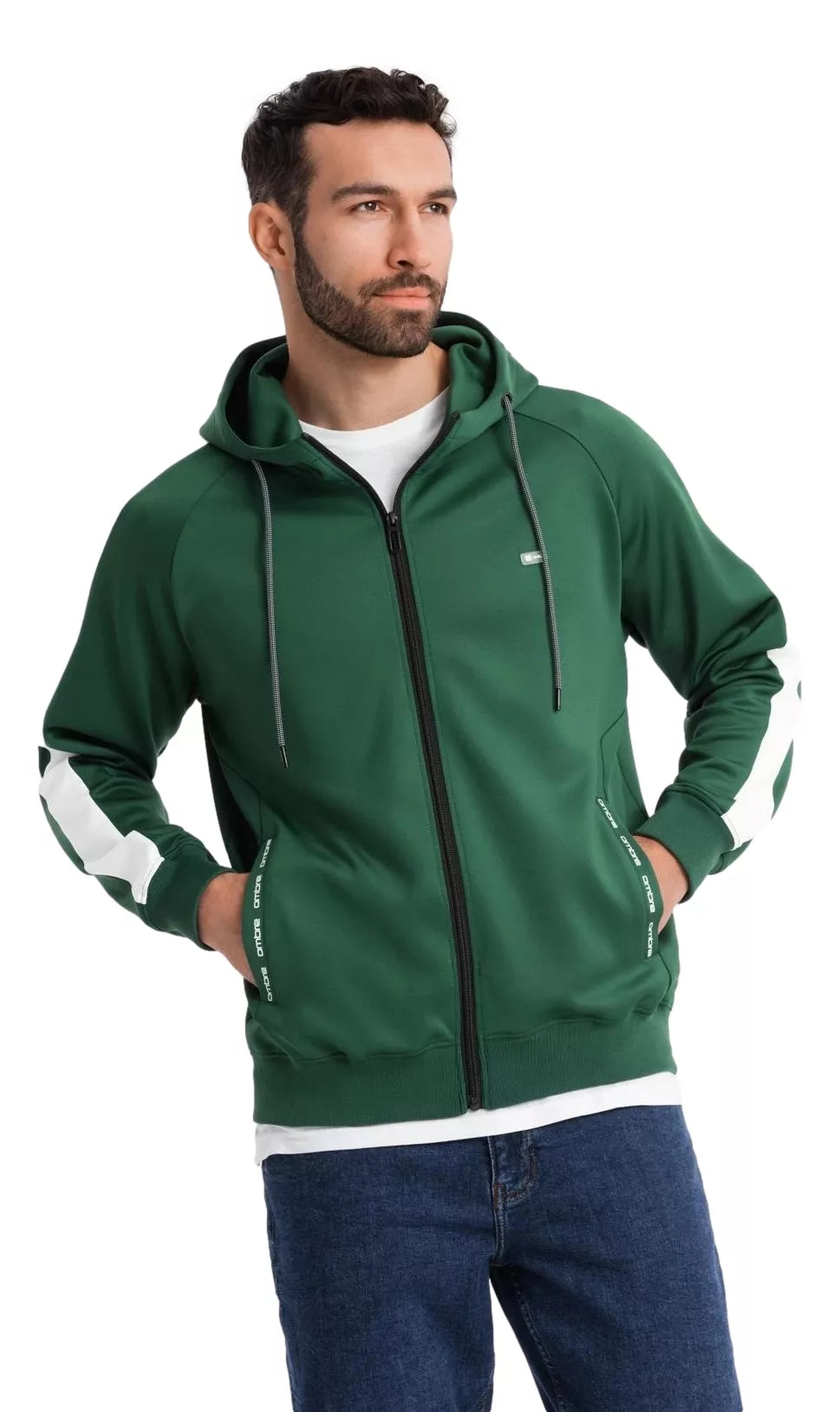 Men's green sweater Dan