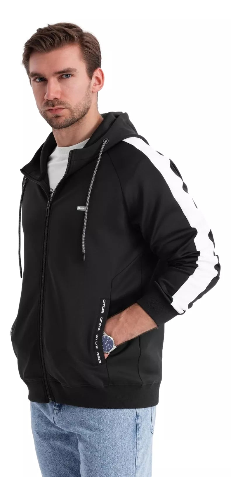 Men's black sweater Dan