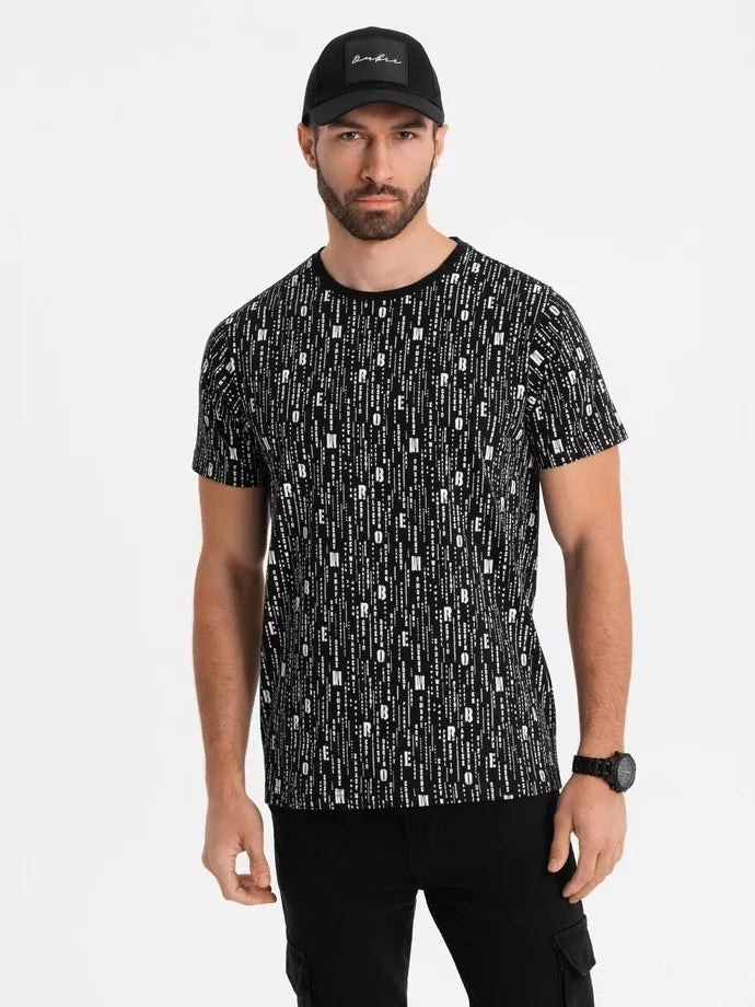 Men's black T-shirt Authentic