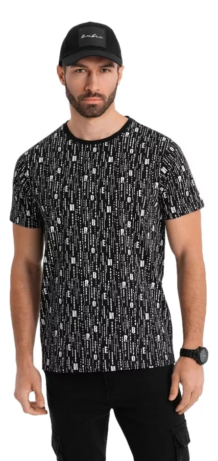 Men's black T-shirt Authentic