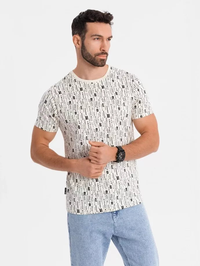 Men's white T-shirt Authentic