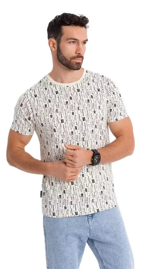 Men's white T-shirt Authentic