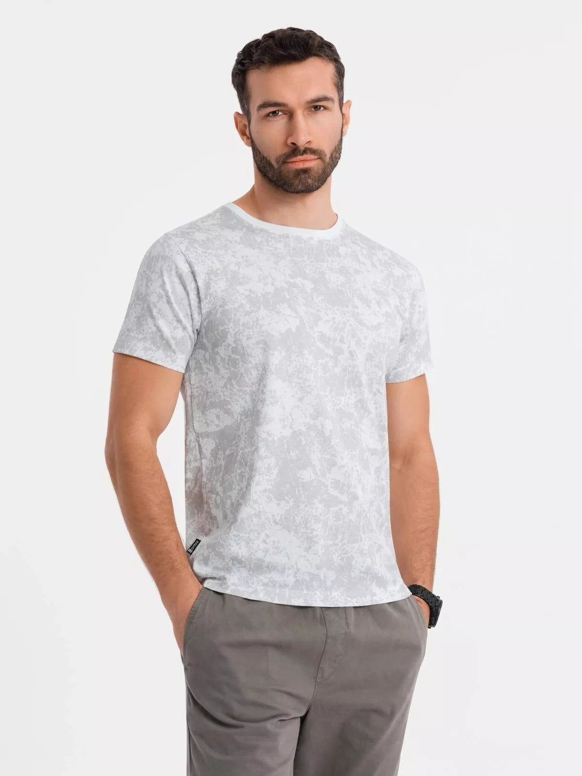 Men's white T-shirt Bracon