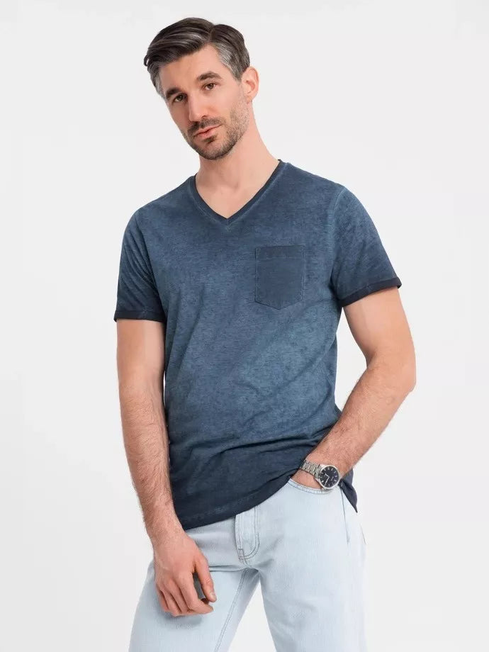 Men's dark blue Montel T-shirt