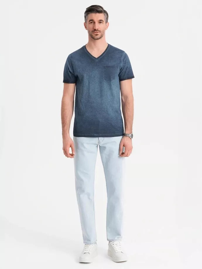 Men's dark blue Montel T-shirt