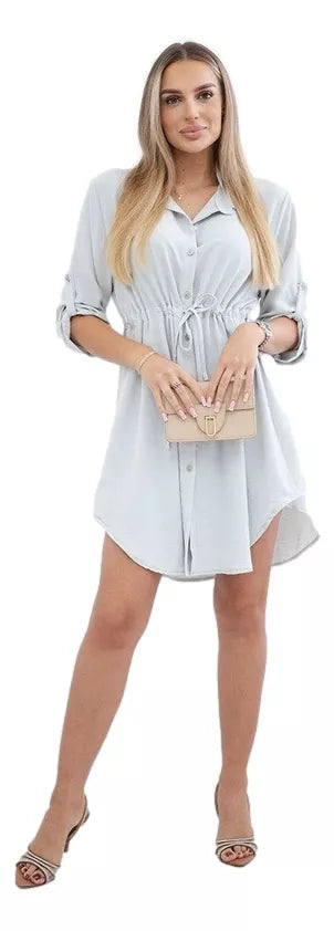 Women's light gray dress Hill