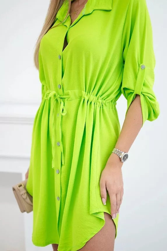 Women's neon green dress Hill