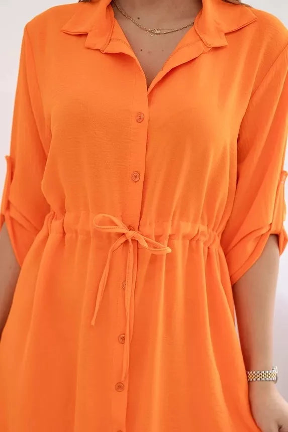 Women's orange dress Hill