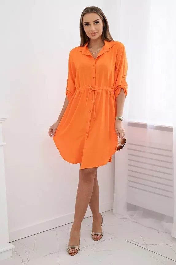 Women's orange dress Hill