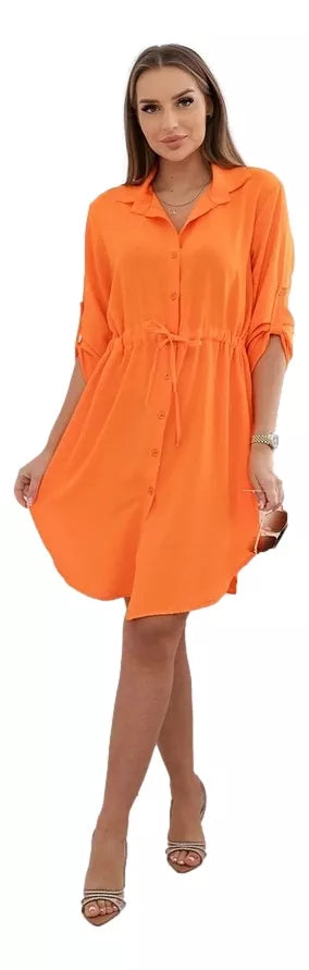 Women's orange dress Hill