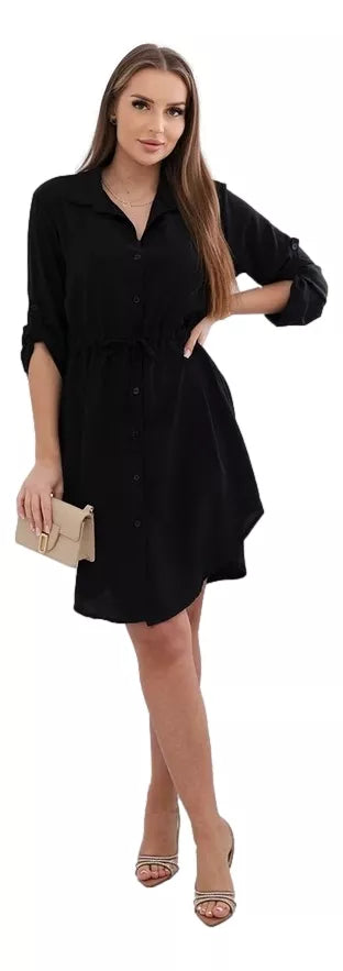 Women's black dress Hill