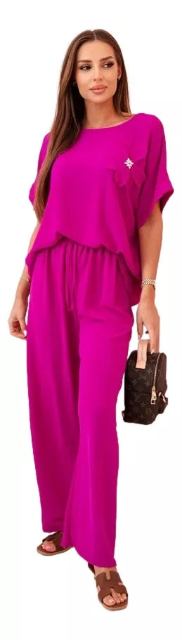 Women's purple set Loren