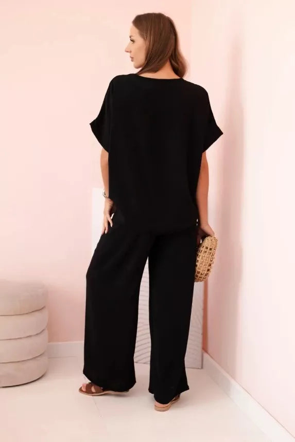 Women's black suit Loren