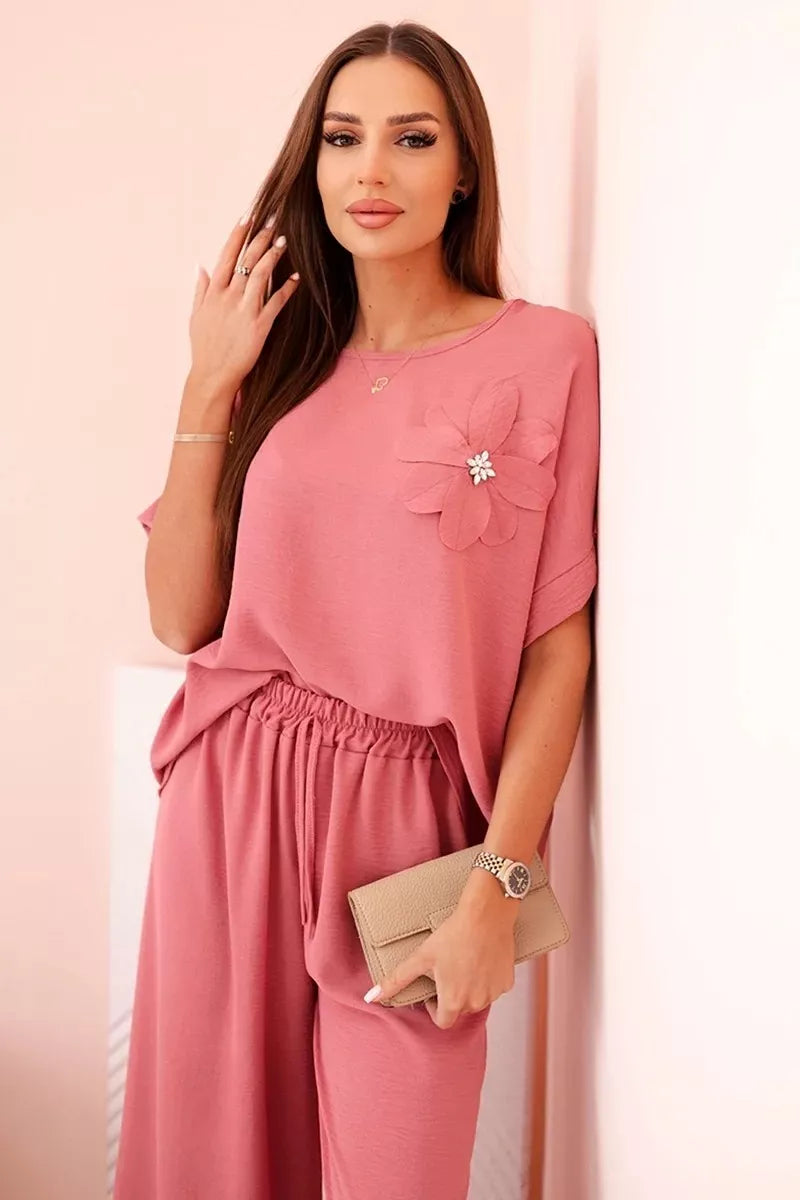 Women's dark pink set Loren