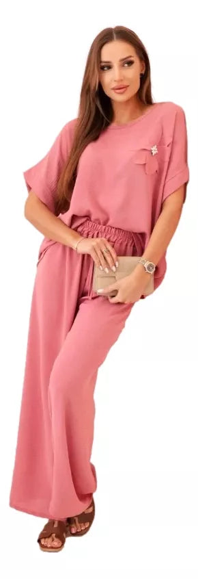 Women's dark pink set Loren