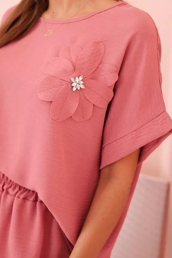 Women's dark pink set Loren