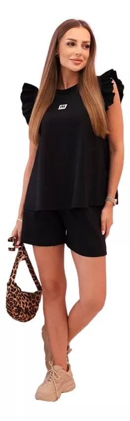 Women's black Colton suit