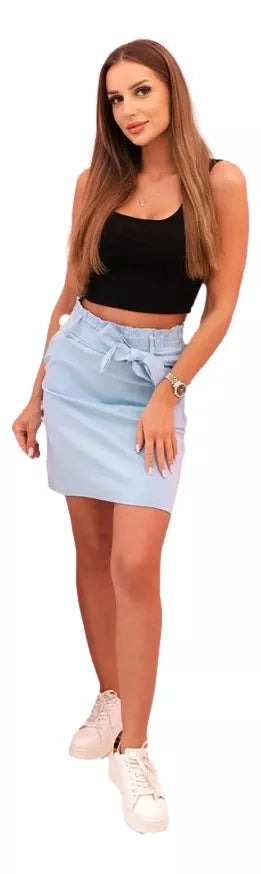 Women's light blue skirt Percy 