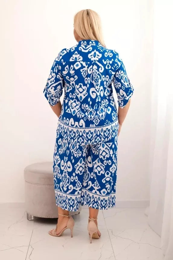 Women's blue suit Anda