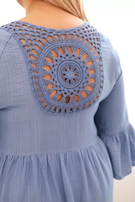 Women's blue dress Wel