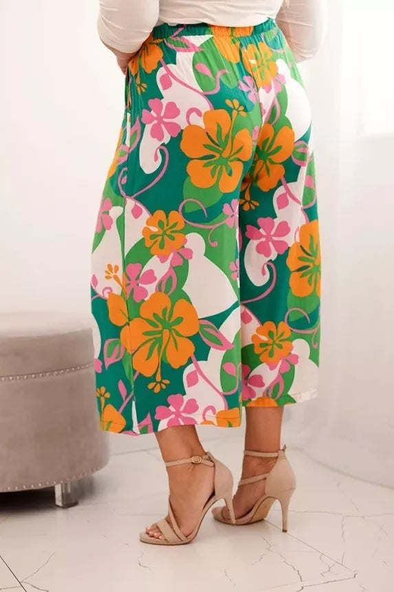 Women's trousers with orange detail Bali