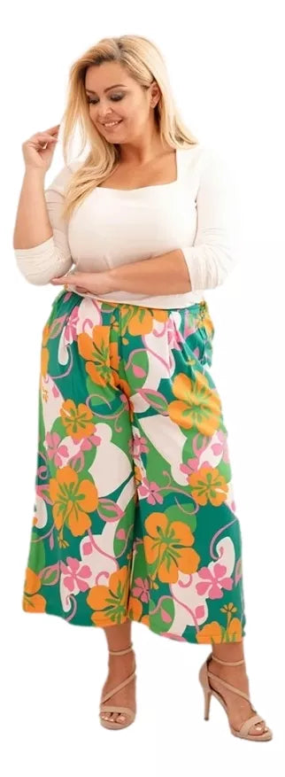 Women's trousers with orange detail Bali