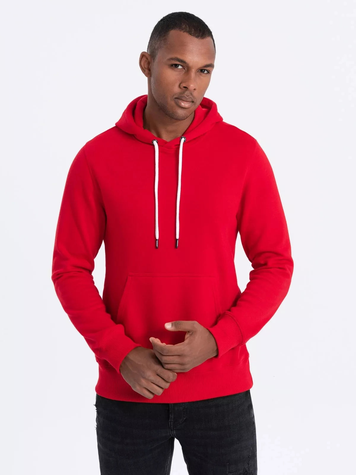 Red men's sweater Bold