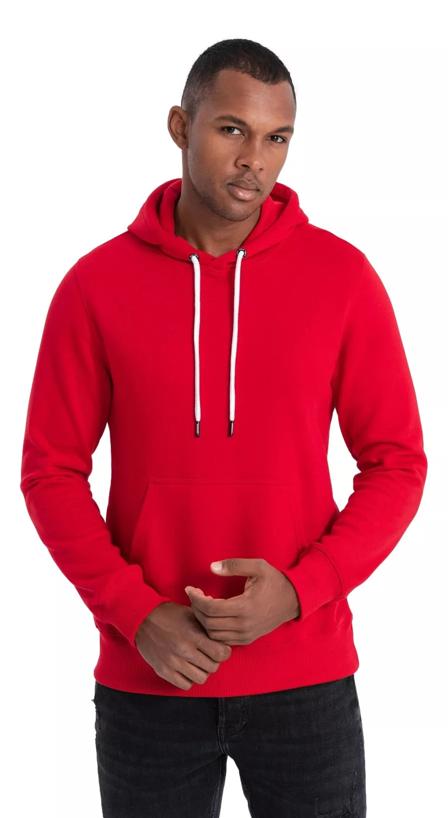 Red men's sweater Bold