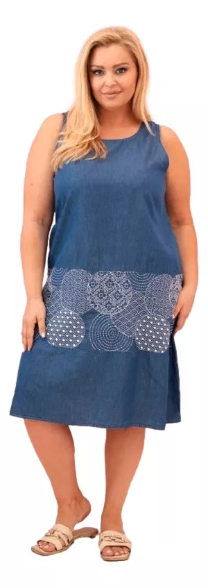 Women's blue dress Norval 