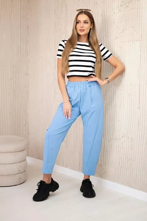 Women's blue pants Punto