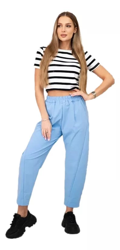 Women's blue pants Punto