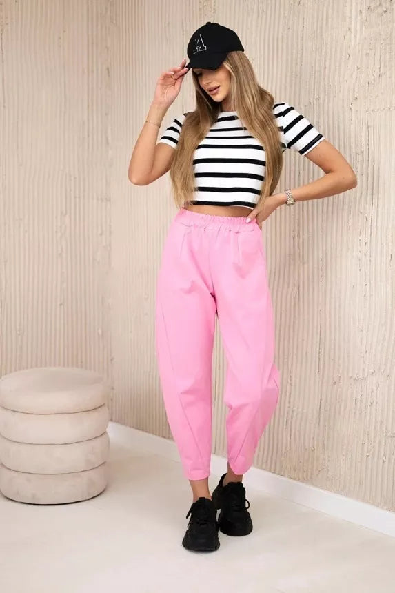 Women's pink pants Punto