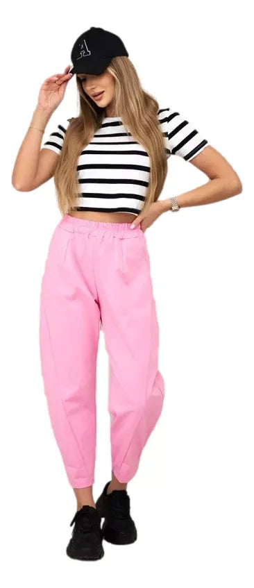 Women's pink pants Punto