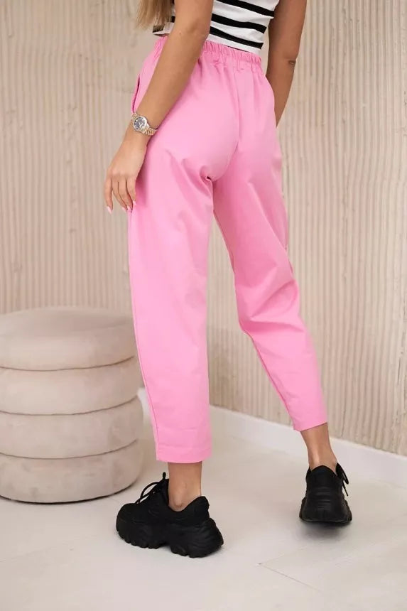Women's pink pants Punto