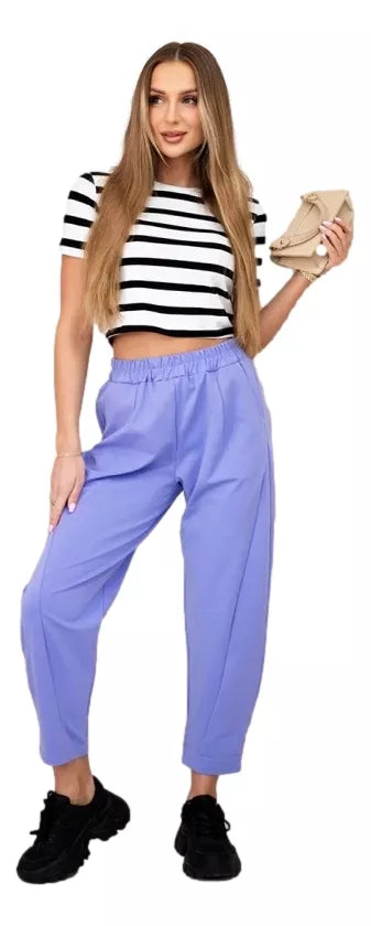 Women's purple pants Punto