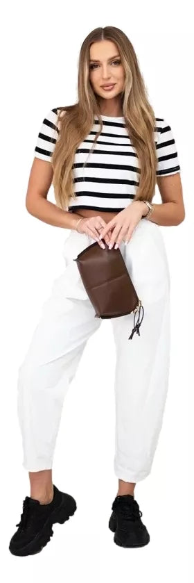 Women's white pants Punto