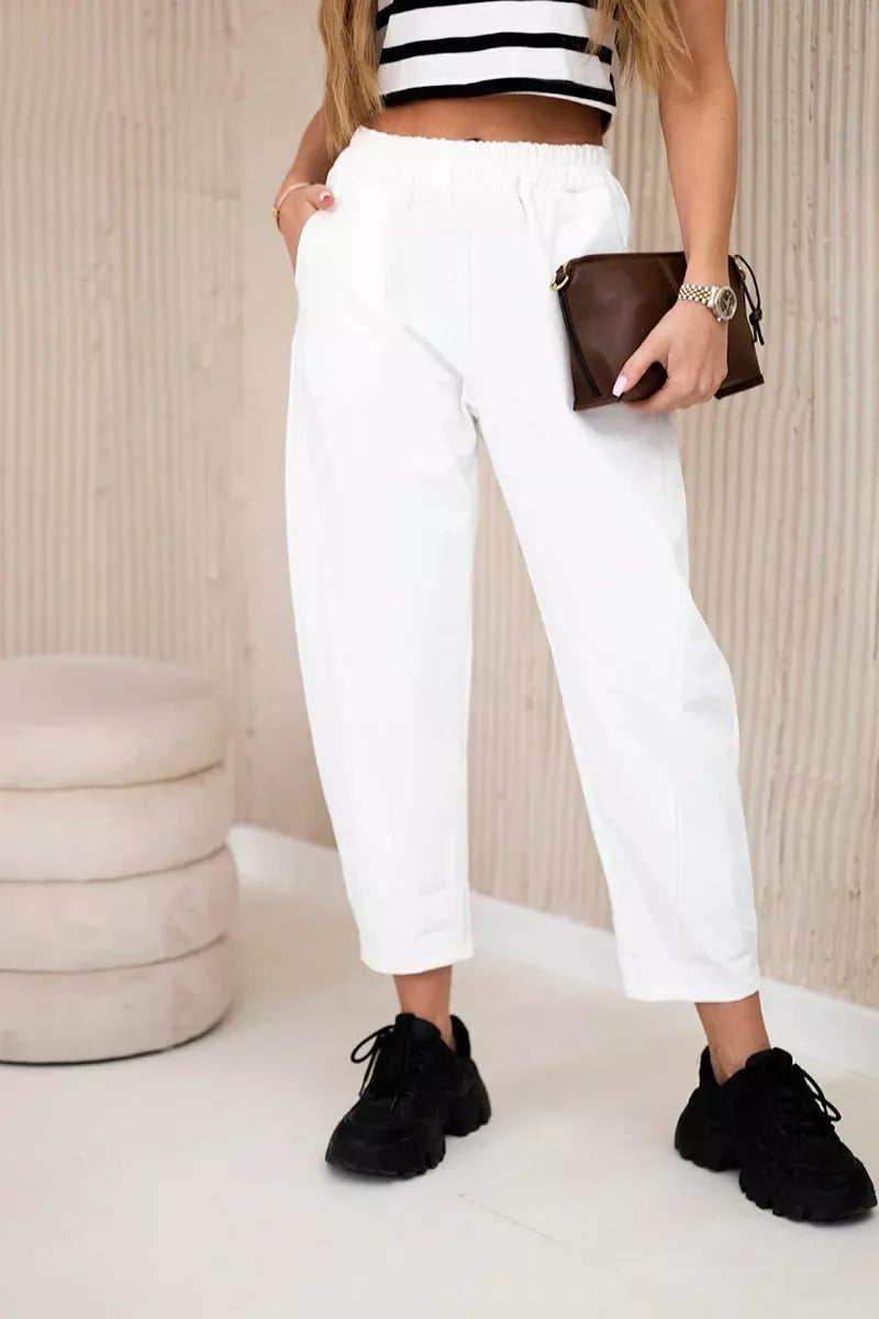 Women's white pants Punto
