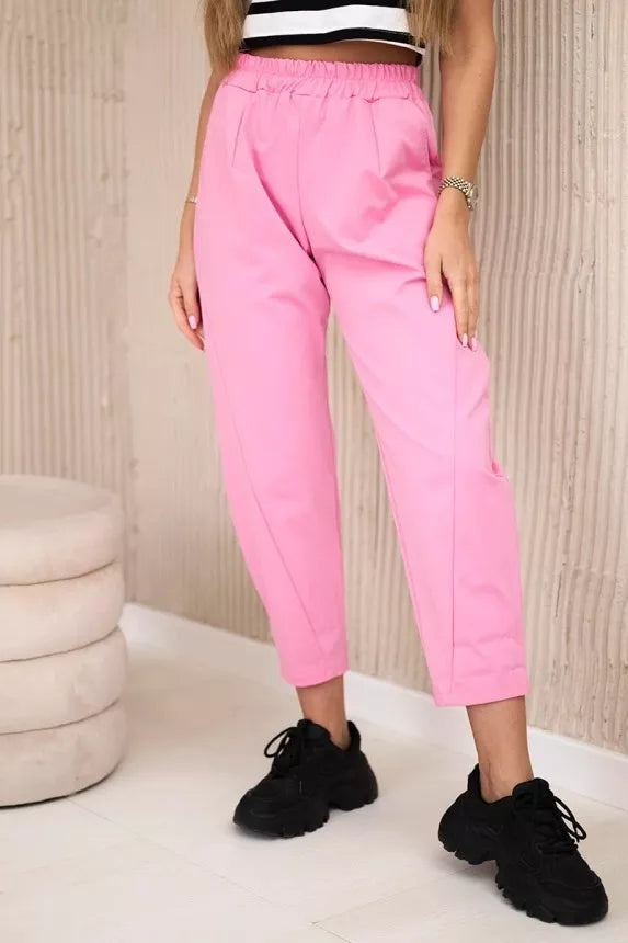 Women's pink pants Punto