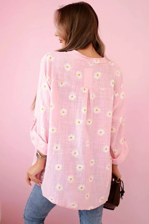 Women's light pink blouse Dorsi