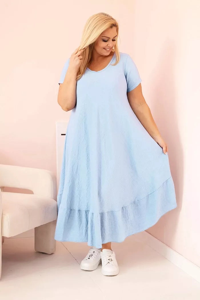 Women's light blue dress Gala
