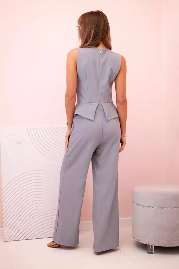 Women's grey jumpsuit Brook