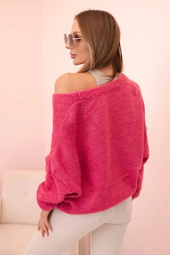 Women's pink sweater Karil