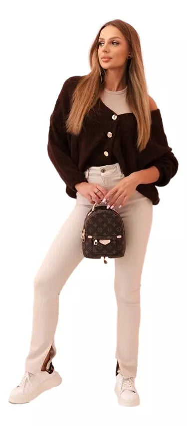 Women's brown sweater Karil