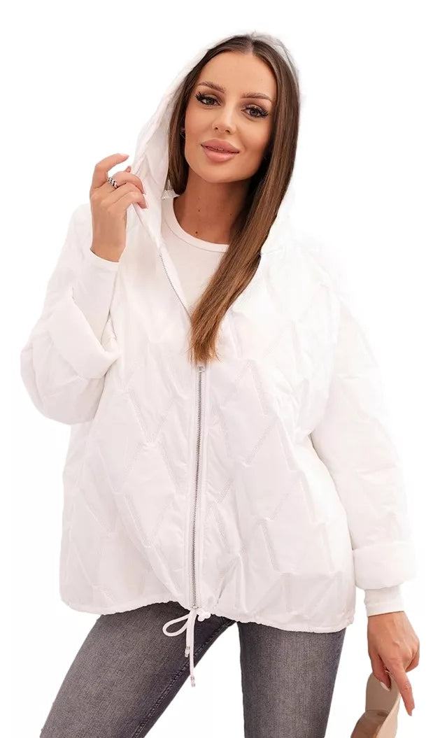 Women's white jacket Aren