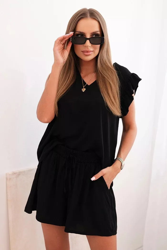 Women's black suit Adelain