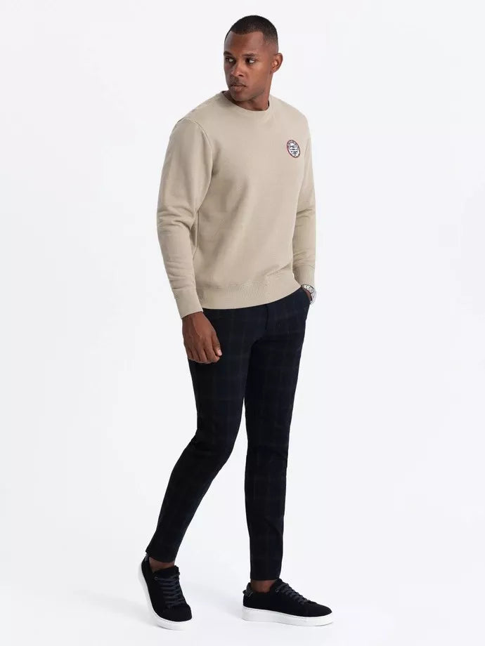 Men's brown sweater Solan