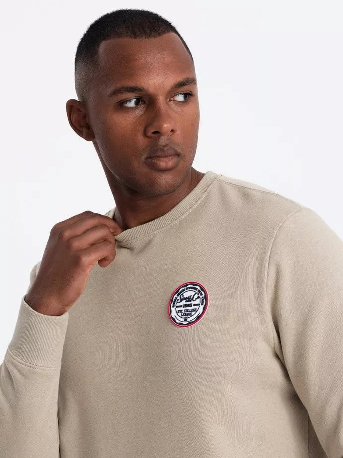 Men's brown sweater Solan