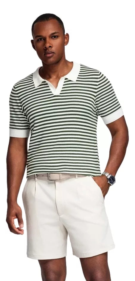 Men's khaki polo shirt Vinson